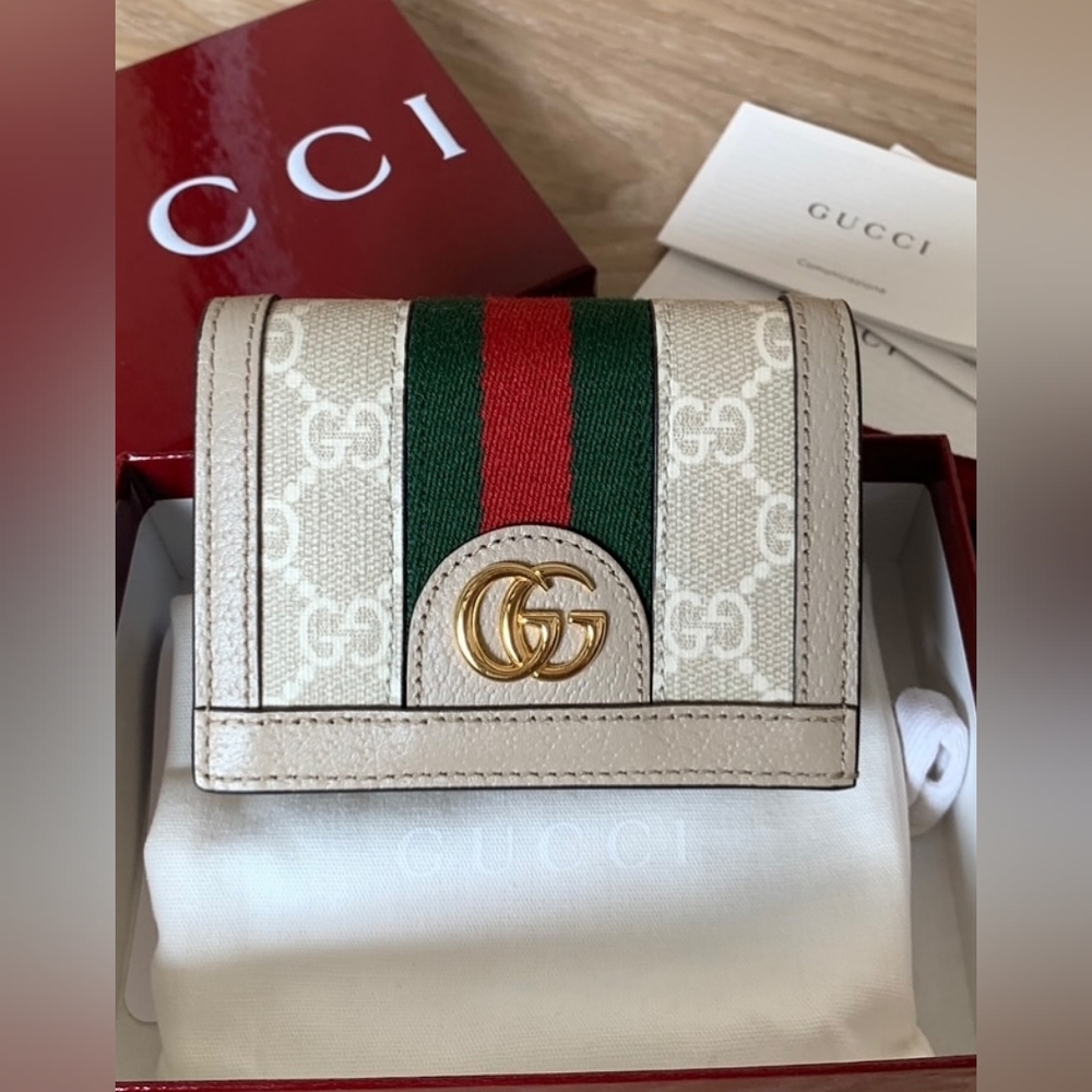 Gucci Ophidia card case wallet